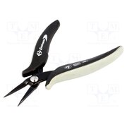 T3889 Pliers; half-rounded nose; ESD; for gripping,for bending; 152mm Rbvc24cfJHNbdV55nZPft1ekD4ixp1ZwEldPrPf7Ilk