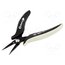 T3889 Pliers; half-rounded nose; ESD; for gripping,for bending; 152mm Rbvc24cfJHNbdV55nZPft1ekD4ixp1ZwEldPrPf7Ilk
