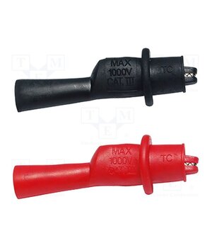 KPS-PT100 Crocodile clip; 1kVDC; Overall len: 54mm; black,red; 2pcs. kijm9CcjWryNDs2-LNtbithLeSR6jOLQa15nSNXgyM4