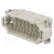 09320323001 Connector: HDC; contact insert; male; 16A; 500V; Han® EE; PIN: 32 IghimMeVMhbGZYIiakgGyDORq95q0QFxj7jMpm4fuvo