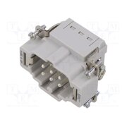 44423200 Connector: HDC; contact insert; male; EPIC H-BE; PIN: 6; 16A; 500V 8CbFW0O72sVlUTLAvK3LKRFeePeWGkPKAqr0gmrZjv8
