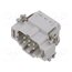 44423200 Connector: HDC; contact insert; male; EPIC H-BE; PIN: 6; 16A; 500V 8CbFW0O72sVlUTLAvK3LKRFeePeWGkPKAqr0gmrZjv8