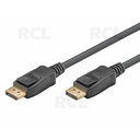 DisplayPort 2.0 connector cable, 8K/60HZ, 2m, gold-plated