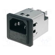 5200.1043.1 Connector: AC supply; socket; male; 10A; 250VAC; C14 (E); 5200 1VG6WCOCaem0ccJ0aTXTqtuP7JD1QpkWknigkePlXC4