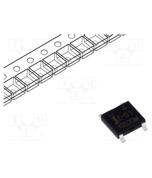 ABS20M Bridge rectifier: single-phase; Urmax: 1kV; If: 2A; Ifsm: 55A; SMT 2WyMzWMCNgo8ys-iGoeHOvnjYF38j0j9NDK0Sb5Ntvk