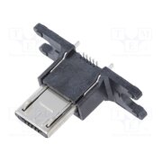ZX80-B-5S(30) Connector: USB B micro; plug; ZX; flange (2 holes),on PCBs; PIN: 5 XjSkVp8ucHaQMnEVrrX8OVg9LTteS9s9-FEUDTMQR1c