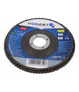 HT8D055 Flap grinding wheels; Ø: 125mm; Granularity: 120; 22.4mm 93qBYv_03YrTWm7ekIUZKxBFRtqCSjYoOTHZE8Ng34M