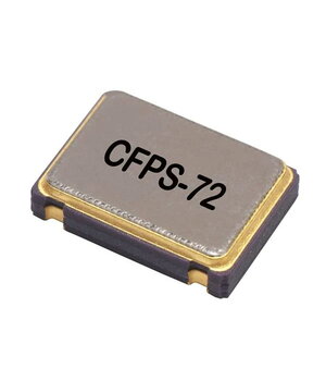 SMD kvarca kristāls 8 MHz 5 V 25 ppm -40 °C +85 °C 7,2 x 5,2 x 1,4 mm LFSPXO025712BULK

 QK08S07.jpg