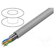 7860ENH.00305 Wire; F/UTP; 4x2x23AWG; 6; wire; Cu; Insulation: LSZH; grey; 305m HCm0I0oOtcZjaaE6IHG9rtSf7kmoGgaK_XCUHFzq8mA