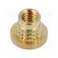 006M6 Threaded insert; brass; M6; BN 37898; L: 7.7mm; for plastic IBX-lTQ4orZJoGO4A6W4w4xzL13ouigy1Jo2ttAhWXg