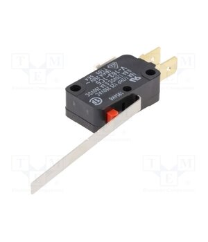 V-163-1C5 Microswitch SNAP ACTION; 16A/250VAC; 0.6A/125VDC; with lever qUYrTZVicmZb4MSg2dqvxLu2D2cG4EC9FgJ2TaIRaWk