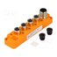 SBS 4/LED 3 Distribution box; M8; PIN: 3; socket; 30VDC; 2A; SBS; IP67; IN: 4 oePY_pgo3oGzeBOZI2suxf7WpU61l21NRS4CrtVDH7Y