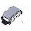 CHC 10 G Protection cover; size 57.27; with double latch; IP66; C-TYPE Rc9uvGgHMNpmEKx8JtOTbsrivQxWvniNoywbUiuOfJU