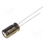 EEUFM1V680 Capacitor: electrolytic; low ESR; THT; 68uF; 35VDC; Ø6.3x11.2mm pjGKeOqS4xWuQOqo6CuIOq4sn1o5023UJUanGgX1vr4