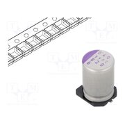 6SVPC820M Capacitor: polymer; low ESR; 820uF; 6.3VDC; SMD; OS-CON SVPC; ±20% pcuAf_rAEK4bFaBA8kUe_RKgJS3CsctAH3DAvrzGrNg