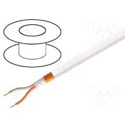 C114 WHITE Wire: microphone cable; 2x0.25mm2; white; OFC; -15÷70°C UCGOVjXdkP_V2TPzwK5kiH-IrXxfvAUyIeMn26_liMQ