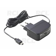 POWER SUPPLY  AC 230V=>DC 5V 1.2A  USB type B, 1.8m, SYS1638-0605-W2E (mini USB)