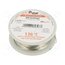 BI57SN42AG1-B/T Ø 0.70 100 G Tin; lead free; Bi57Sn42Ag1; 0.7mm; 100g; reel; Flux: flux free wXrLpnVjILJ6lXf2AbySMIZD_bfRtpf2FJvyl-zTjGc