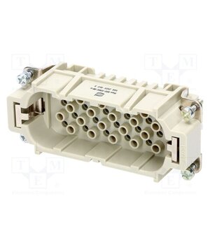 09212403001 Connector: HDC; contact insert; male; 10A; 250V; Han® HMC; PIN: 40 7gEEXfWdWuAPZGCxwsbX43DIraD-dxm2YCWMxI2YJYQ