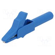 24.0157-23 Crocodile clip; 15A; 300V; blue; 4mm; Plating: nickel plated BZT_JFoHOJ_F_es7Xc37pvq2mTlWUmenG7r0bgUBxF0