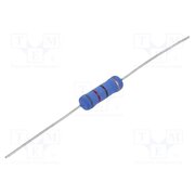 MOR03SJ0821A19 Resistor: metal oxide; THT; 820Ω; 3W; ±5%; Ø0.8x28mm; Ø5.5x16mm zlyF34Px1BbywzSmL44sgdHL2oR6NN7ohT6kgWUtWUg