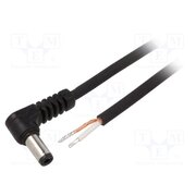 A25-TT-C075-150BK Cable; 1x0.75mm2; wires,DC 5,5/2,5 plug; angled; black; 1.5m BDcNrUQZQmvnNG5IKRQhSArxDgHQE48YDCWTZBRk3Bk