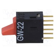 GW22LCP ROCKER; DPDT; Pos: 2; ON-ON; 0.01A/28VAC; 0.01A/28VDC; GW; -25÷55°C bYnACx33DHM-HgVYe_HwvMiau57_QCT76DxBKvbsJZA