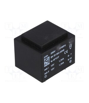 BV EI 304 2048 Transformer: encapsulated; 2.6VA; 230VAC; 15V; 15V; 87mA; 87mA; PCB 6wKR3iLlI6baaVxO8uIWWHQhBK5oVxqkFpBVian0uqw