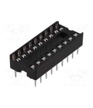 DS1009-18AT1NX-0A2 Socket: integrated circuits; DIP18; 7.62mm; THT; Pitch: 2.54mm qm9MWgJPwq4ZPtVuRcVdmNiRIR9X4zkVl452Rx-r7fo
