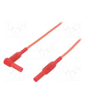 CIH30241R Test lead; 1kVDC; 10A; banana plug 4mm,angular banana plug 4mm ihm2jao-nlv8Nyr3pOR_YwAq13WvDDByaPTaO8DADak