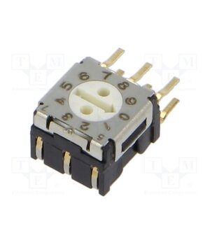 ERD710RRZ Encoding switch; DEC/BCD; Pos: 10; THT; Rcont max: 200mΩ; 5.1Ncm ELh5cJzWIyfvQ7XQBmgRSuP84oQ-AGTaZG6G9Dr9X9w