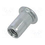 1742R-A M5 Rivet nuts; M5; steel; Ømount.hole: 7mm; L: 13mm; 20pcs. oUbej12kD_DQ1NHBjYh4K4QqwtmwhJB0gqws9L8Jt8g