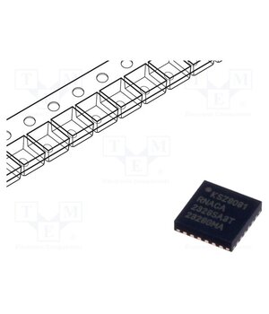 KSZ8081RNACA-TR IC: transceiver; 10/100Base-T; MDC,MDI,MDI-X,MDIO,RMII; QFN24 wVzbCgkDPdkhLONZ8DRQUnAy83ISQF1MCrR8TtIxBKY
