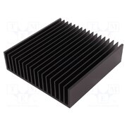 SK 120 150 SA Heatsink: extruded; grilled; black; L: 150mm; W: 150mm; H: 40mm; 1K/W cQzhe3MDxSP0uQEfiHcOOuZwDzj2BOkP0uJq-7QzQ9o