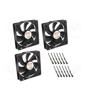 AK-FN120-BKT03 Fan: DC; axial; 12VDC; 120x120x25mm; 32dBA; HDB; 600÷1600rpm; black b2d13qkzfIeGlyoo3awE1u2cboACwDJo7G9r9DBBaW0