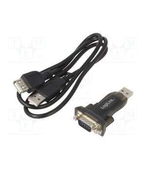 AU0002F USB to RS232 converter; D-Sub 9pin plug,USB A plug; USB 2.0 QHkniFGXMXi2hX2nv01xLCnTlnaKLrzhJjeWitMmXck