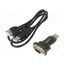 AU0002F USB to RS232 converter; D-Sub 9pin plug,USB A plug; USB 2.0 QHkniFGXMXi2hX2nv01xLCnTlnaKLrzhJjeWitMmXck
