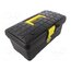 STS1500 Container: chest; tool case; ESD; black,yellow; 350x180x150mm 4EBf35iGVQLWbWhUT2KafAAcybnrpeawLLHwY3HYRoM