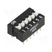 A6E-6104-N Switch: DIP-SWITCH; Poles number: 6; ON-OFF; 0.025A/24VDC; Pos: 2 mb8VKhwMphJiwqwJyK51hg7GM2P6vE0NfKexzgcBhrU