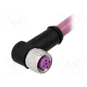 21349100487075 Connector: M12; plug; female; PIN: 4; angled 90°; B code-Profibus t9d2vMXjezUT2QwuW0Fg0DixX9-0ldv0TrUvioNRUFk