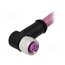 21349100487075 Connector: M12; plug; female; PIN: 4; angled 90°; B code-Profibus t9d2vMXjezUT2QwuW0Fg0DixX9-0ldv0TrUvioNRUFk