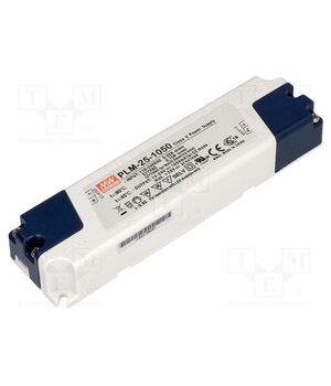 PLM-25-1050 Power supply: switching; LED; 25.2W; 14÷24VDC; 1050mA; 110÷295VAC O4dsRIfQGjvVk8TZTA5vX2rViHa1Oeid2jmu9fEXWwY