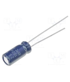 SD1C107M05011PC Capacitor: electrolytic; THT; 100uF; 16VDC; Ø5x11mm; Pitch: 2mm PYGmNthGcRXElNBedKssQpGiLiBRr9Xde2U-_WzOfpI