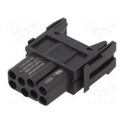C14610B00860015 Connector: HDC; module; female; 400V; PIN: 8; w/o contacts; Quintax n3PelvA4E1_7nuNDQn5RJIT0c04taJ0Cld9FkZeGgXI