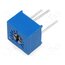 T75R-2K Potentiometer: mounting; single turn,horizontal; 2kΩ; 250mW; ±10% 6OBcTtydCBpL5nF8NPQ6ONViTcBBQ9u50SaQQANADgQ