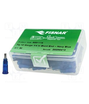 8001118 Needle: steel; 0.25"; Size: 12; straight; 2.27mm; Body: black-blue tc-mm2KXzd5zRTgReBP6cj7_icWz5K0K-ECd2tK0jT0