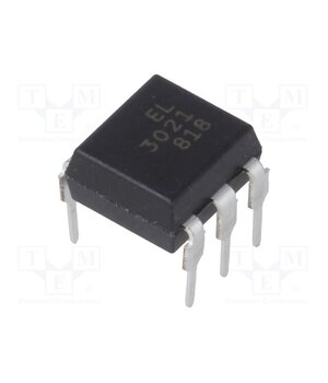 EL3021 Optotriac; 5kV; triac; DIP6; Ch: 1; EL302X; 100V/μs Kff09x4jI8DnJm4SJUTbMxoI3Fo46-0anO1YnPPVejA