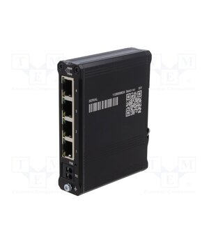 TSW304000000 Switch Ethernet; unmanaged; Number of ports: 4; 7÷57VDC; RJ45; TSW b9kz39JR4gojorujxIxSVL73SZgRc-6vam4StrgS0Cw