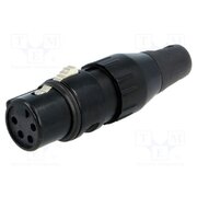708-0400 Connector: XLR; plug; female; 10A; 50V; PIN: 4; straight; for cable lDXaXLhB-zr7CnZd5620z8QHc8yosUSqwoPJYXW_Qf8