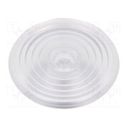 C15801_MOLLY-M LED lens; round; plexiglass PMMA; transparent; H: 23.6mm; Ø: 69.8mm SF4U3mPbBqF8FrtCKrm0RheVsecZSyfrfFqieUnarrk